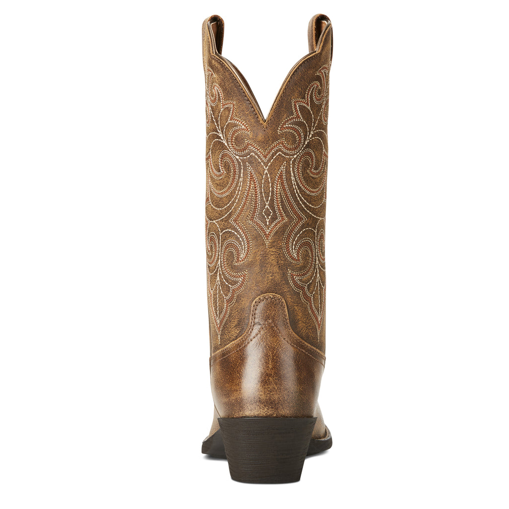 WMS Round Up Square Toe Western Boot