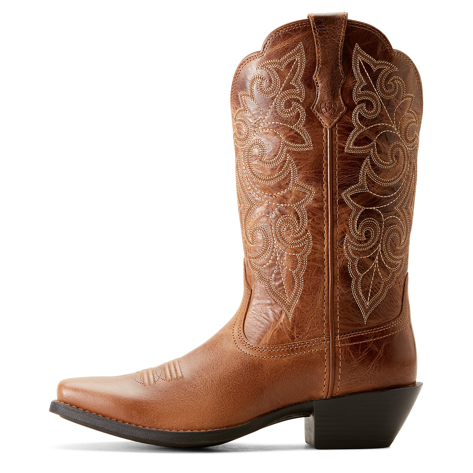 WMS Round Up Square Toe Western Boot