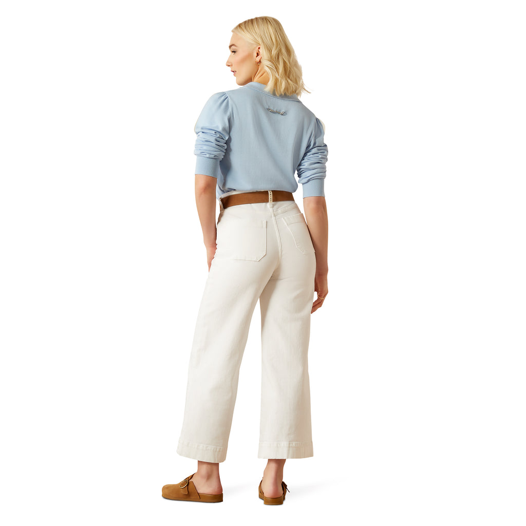 WMS Ultra High Rise Countryside Wide Leg Crop Jeans