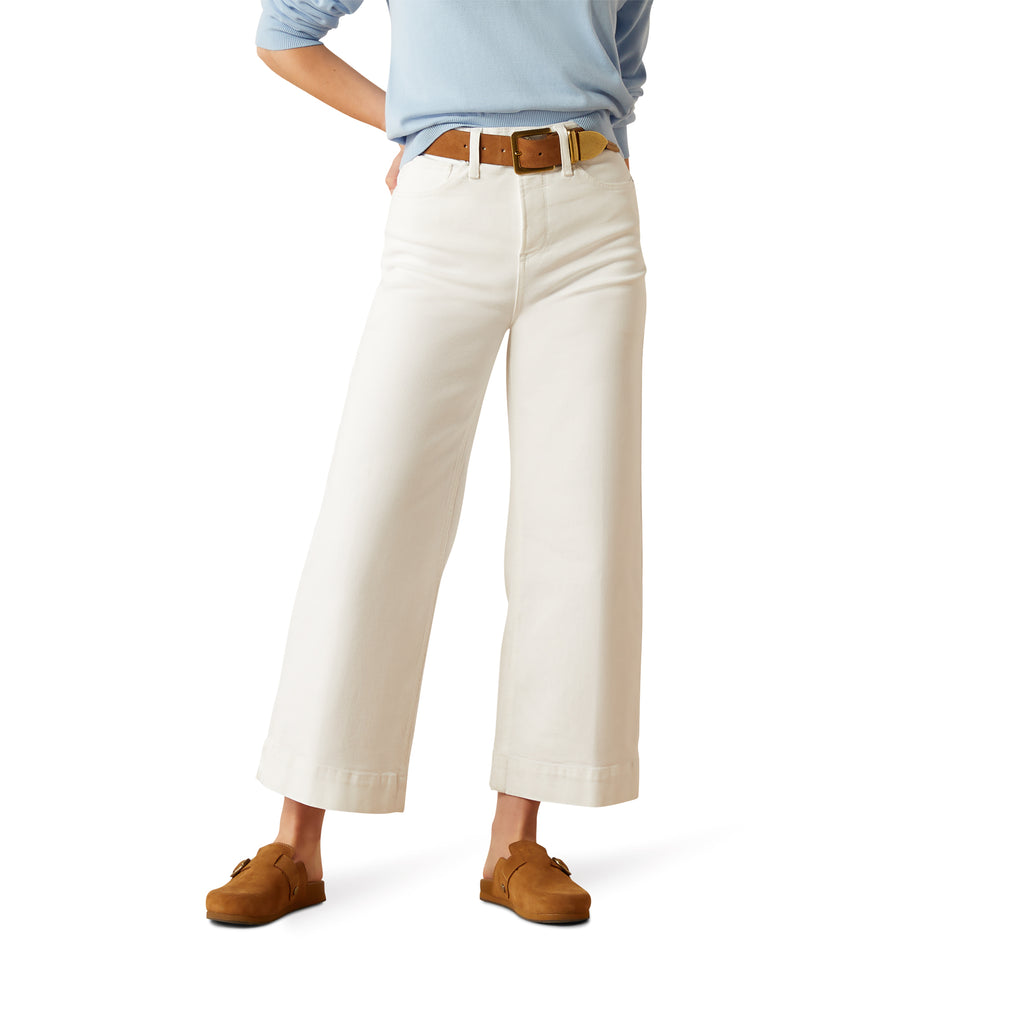 WMS Ultra High Rise Countryside Wide Leg Crop Jeans