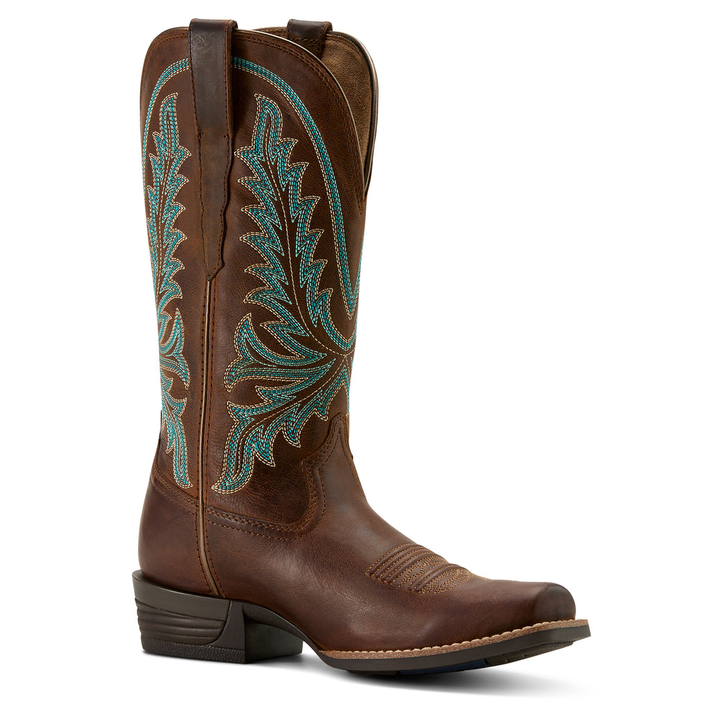 WMS Rock Creek Narrow Cutter Toe Western Boot