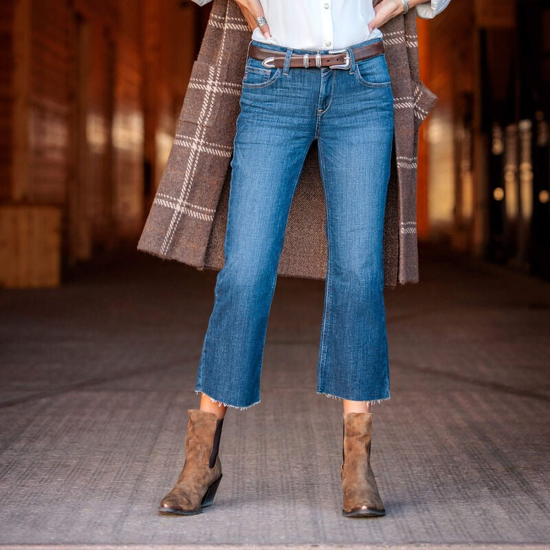 WMS Perfect Rise Lucy Kick Flare Jean