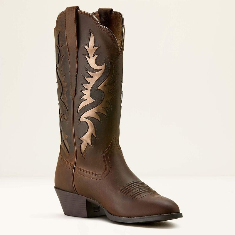 WMS Heritage Retro R Toe Western Boot