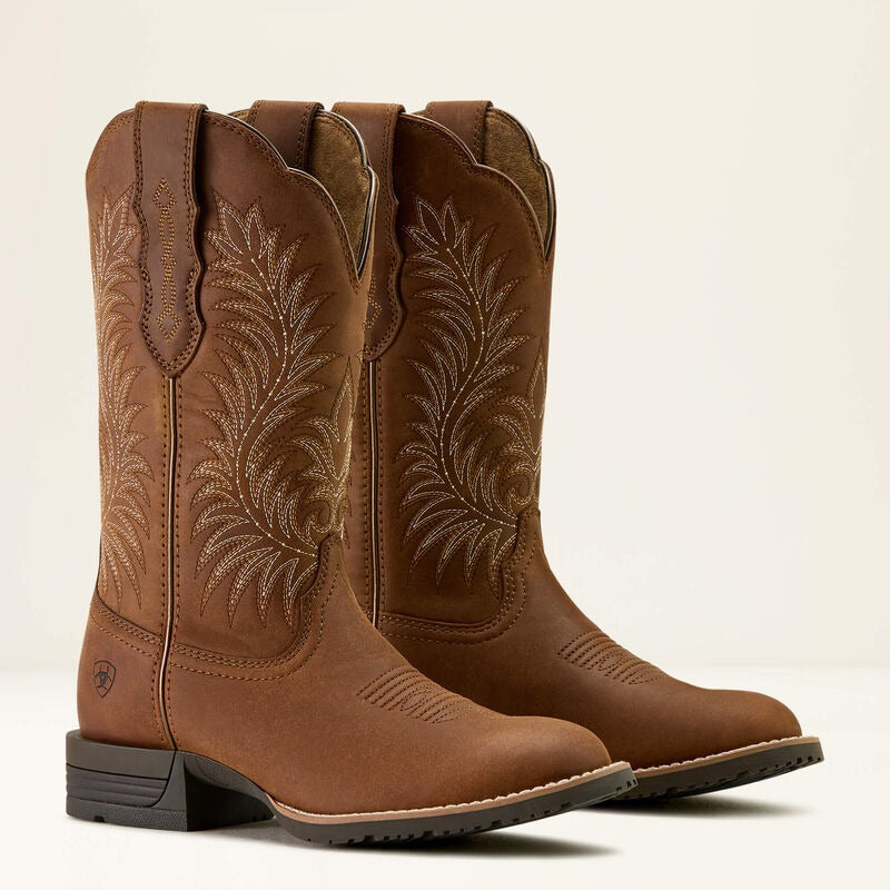 WMS Hybrid Ranchward W Toe Western Boot