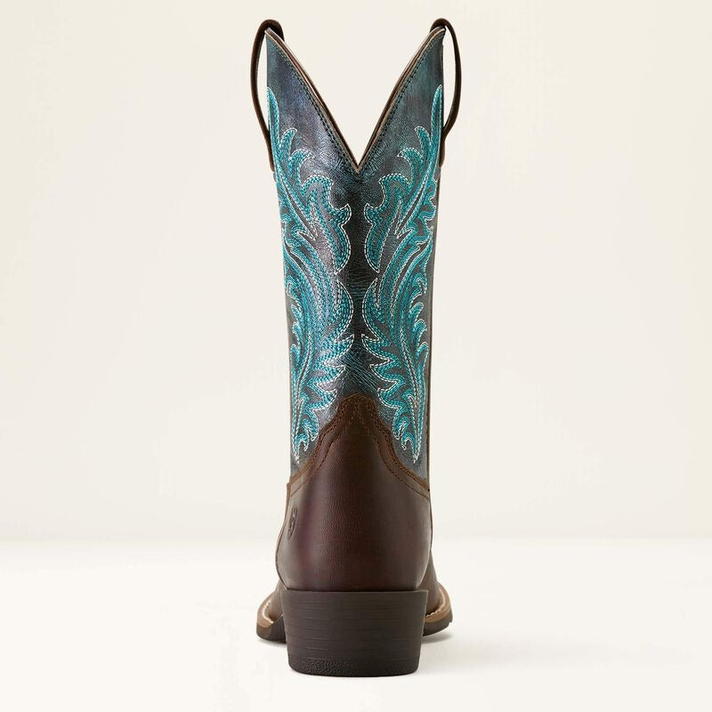 WMS Round Up Narrow Cutter Toe Western Boot