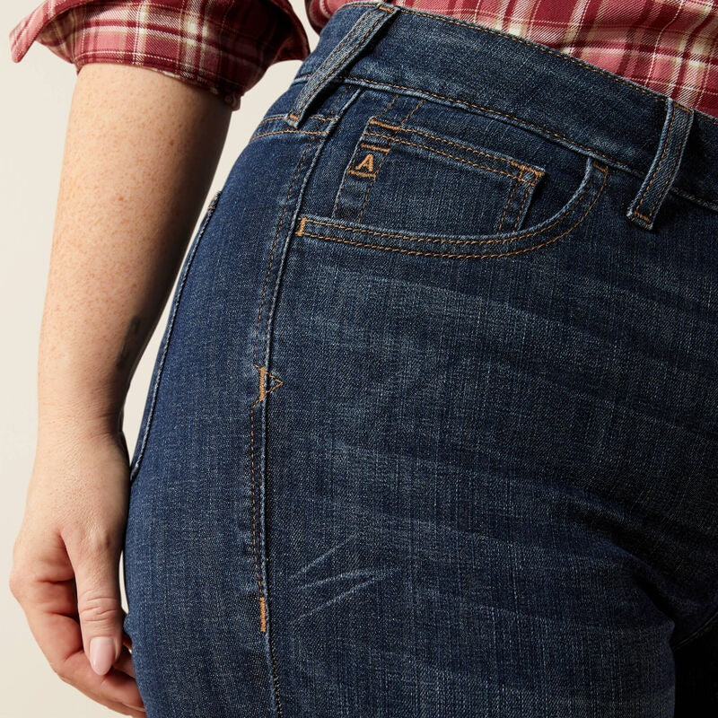 WMS Perfect Rise Lucy Kick Flare Jean