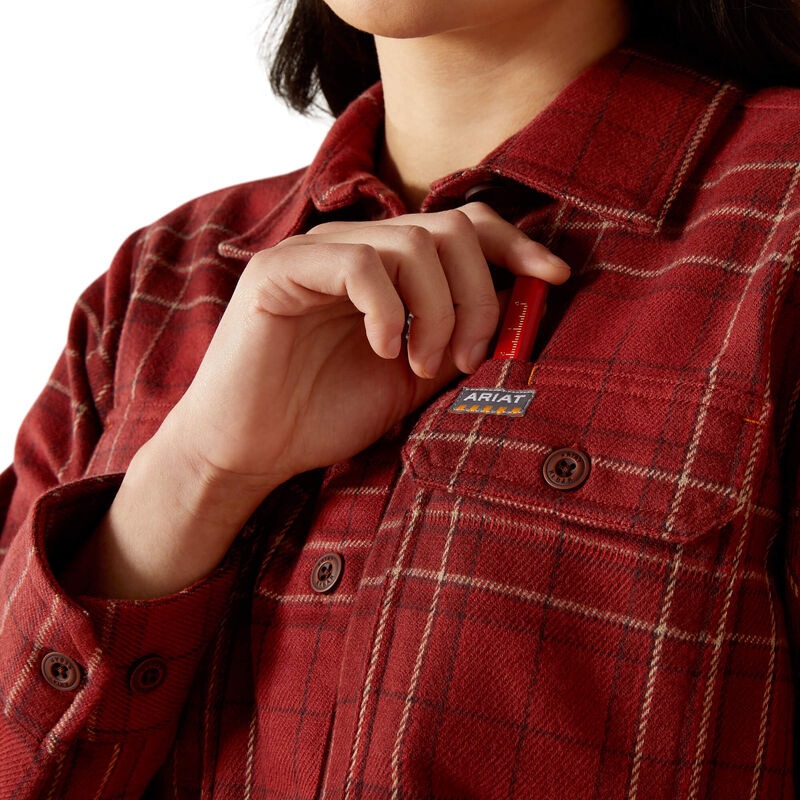 WMS Rebar Heavy Flannel Work Shirt