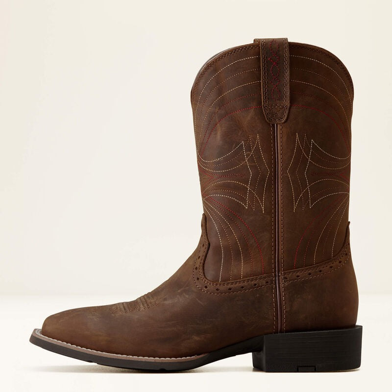 MNS Sport Wide Square Toe Cowboy Boot