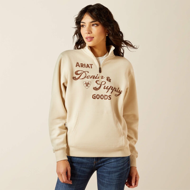 WMS Denim & Supply 1/2 Zip Sweatshirt