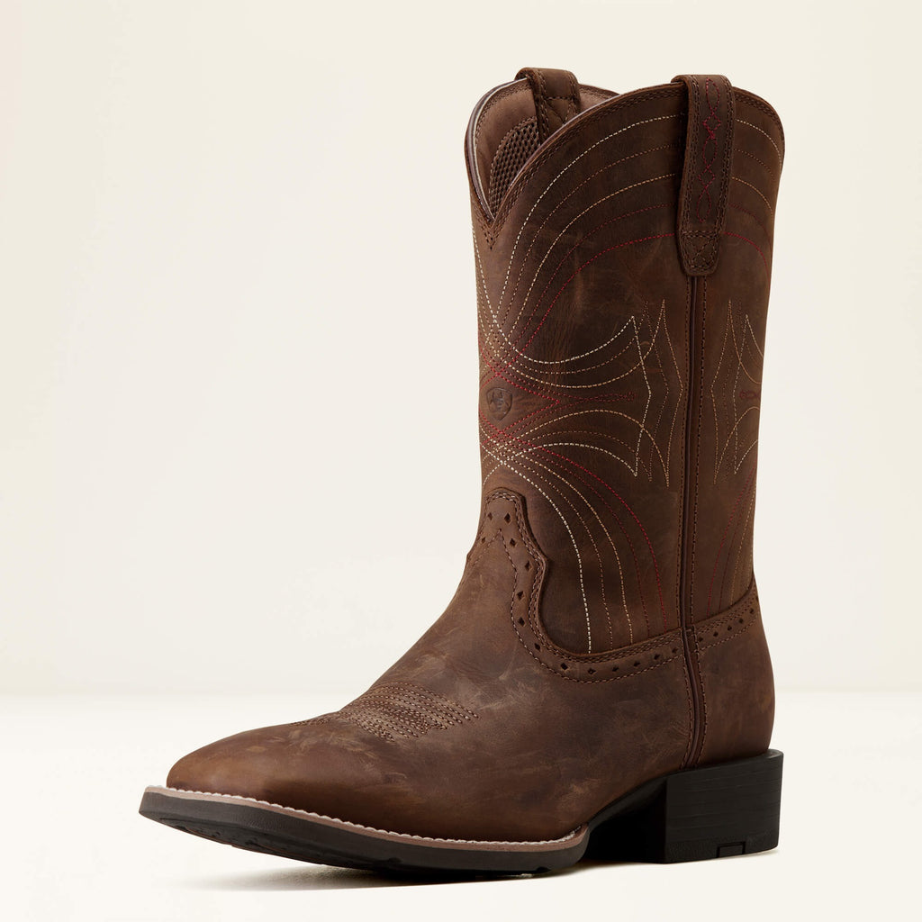 MNS Sport Wide Square Toe Cowboy Boot