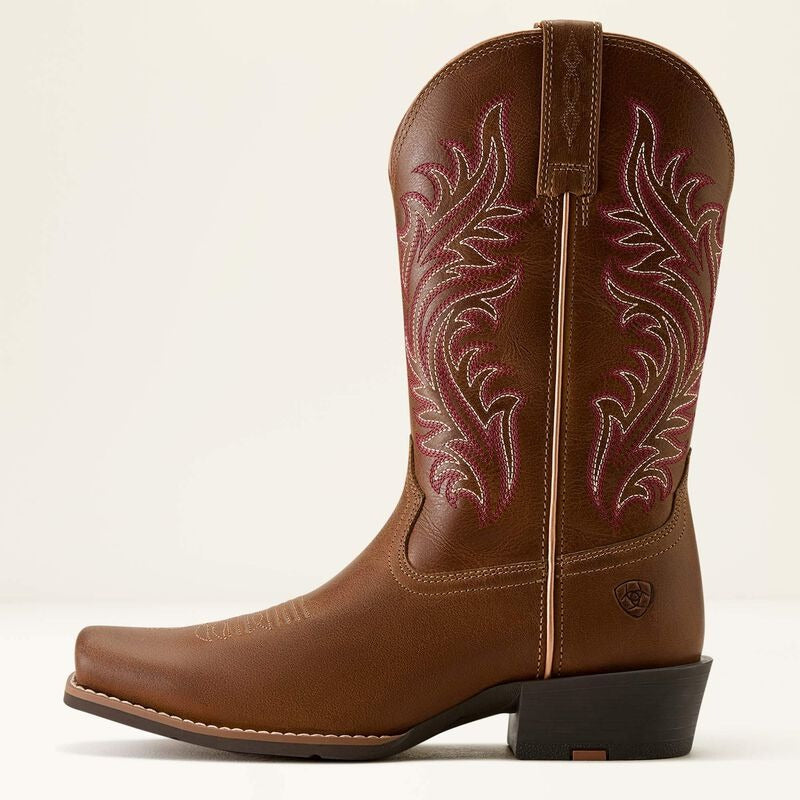 WMS Round Up Narrow Cutter Toe Western Boot