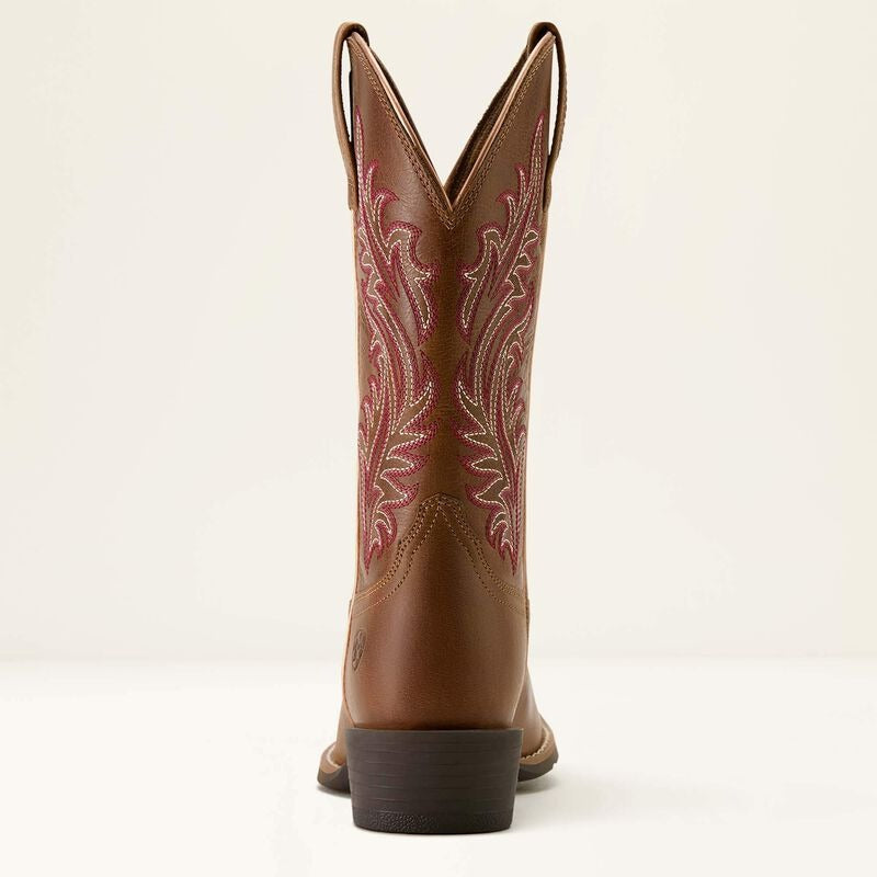 WMS Round Up Narrow Cutter Toe Western Boot