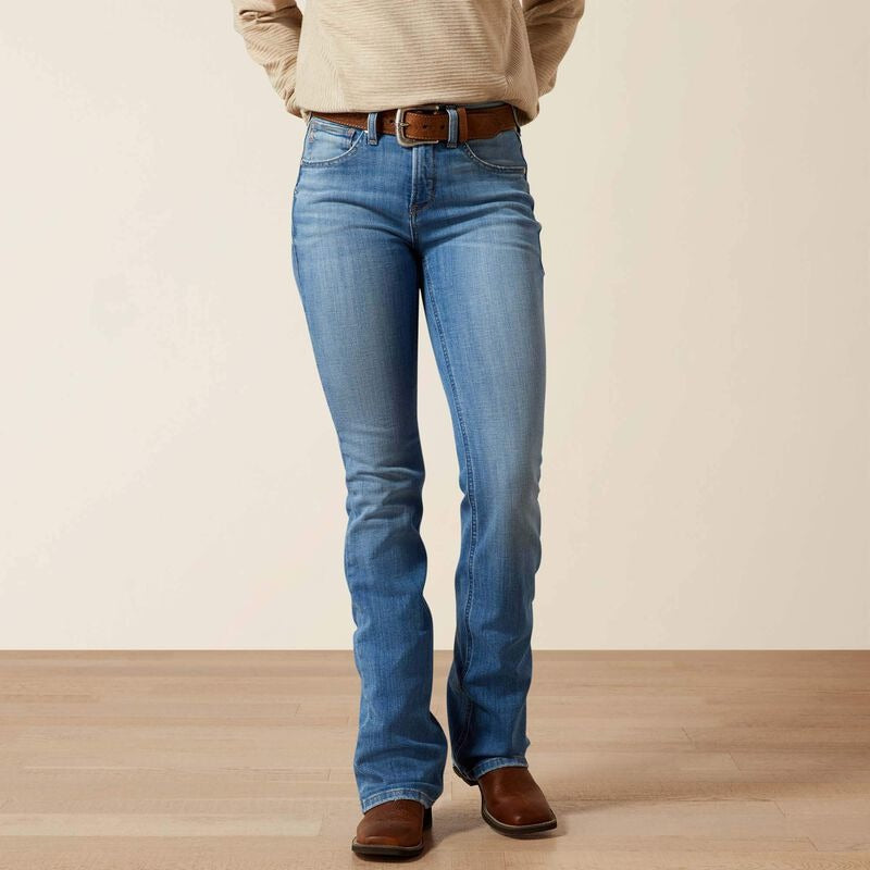 WMS High Rise Camellia Boot Cut Jean