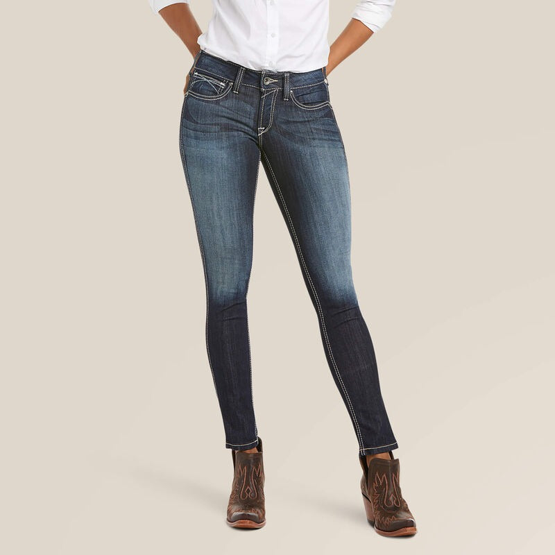 WMS R.E.A.L. Mid Rise Stretch Outseam Ella Skinny Jean
