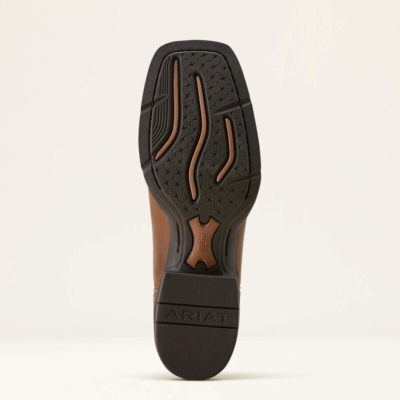 WMS Round Up Filly Wide Square Toe Western Boot