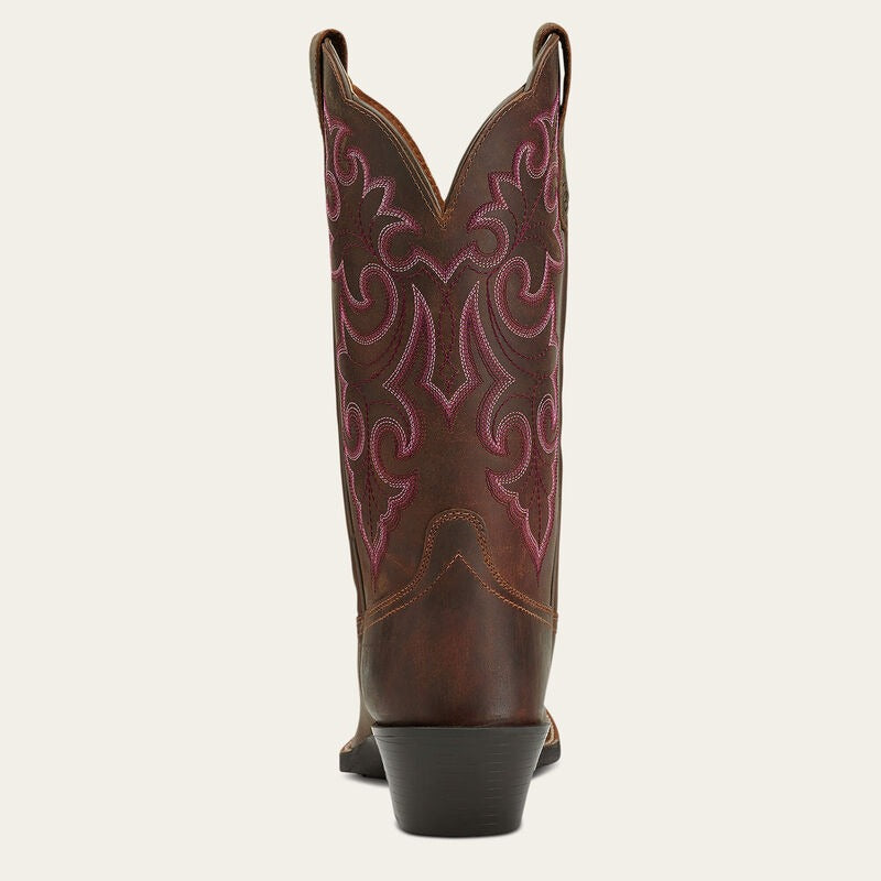 WMS Round Up Square Toe Western Boot