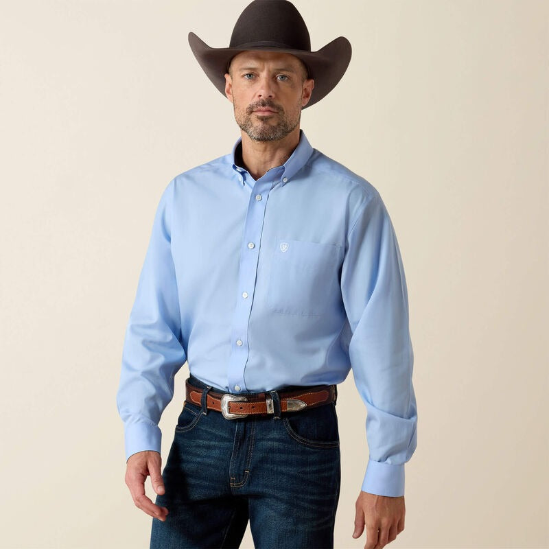 MNS Wrinkle Free Solid Shirt