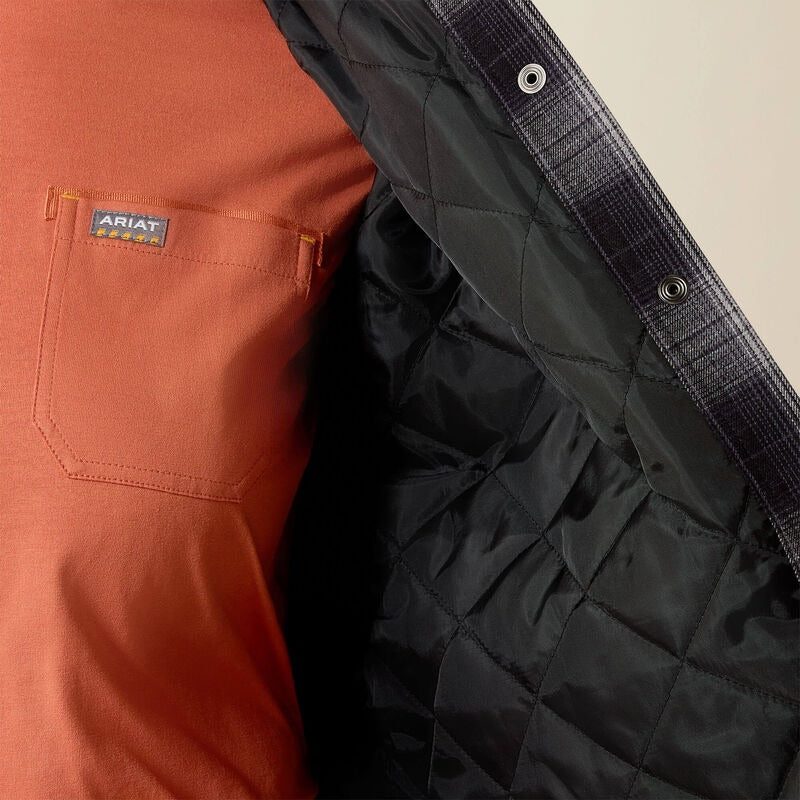 WMS Rebar Flannel Insulated Shirt Jacket