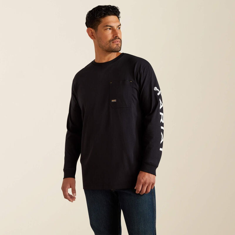 MNS Rebar Workman Bolt Skull T-Shirt