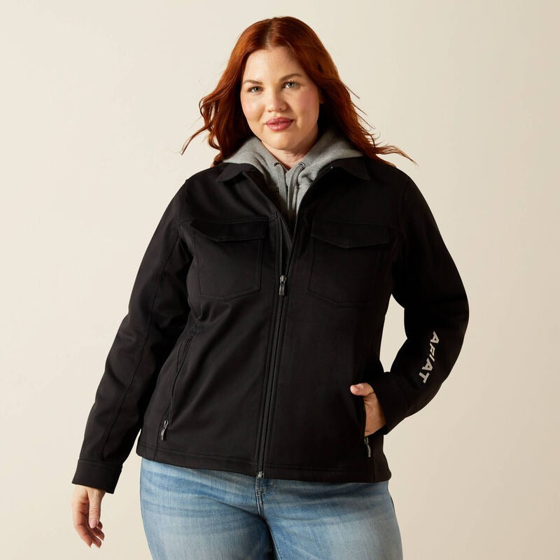 WMS Ariat Logo Softshell Vest