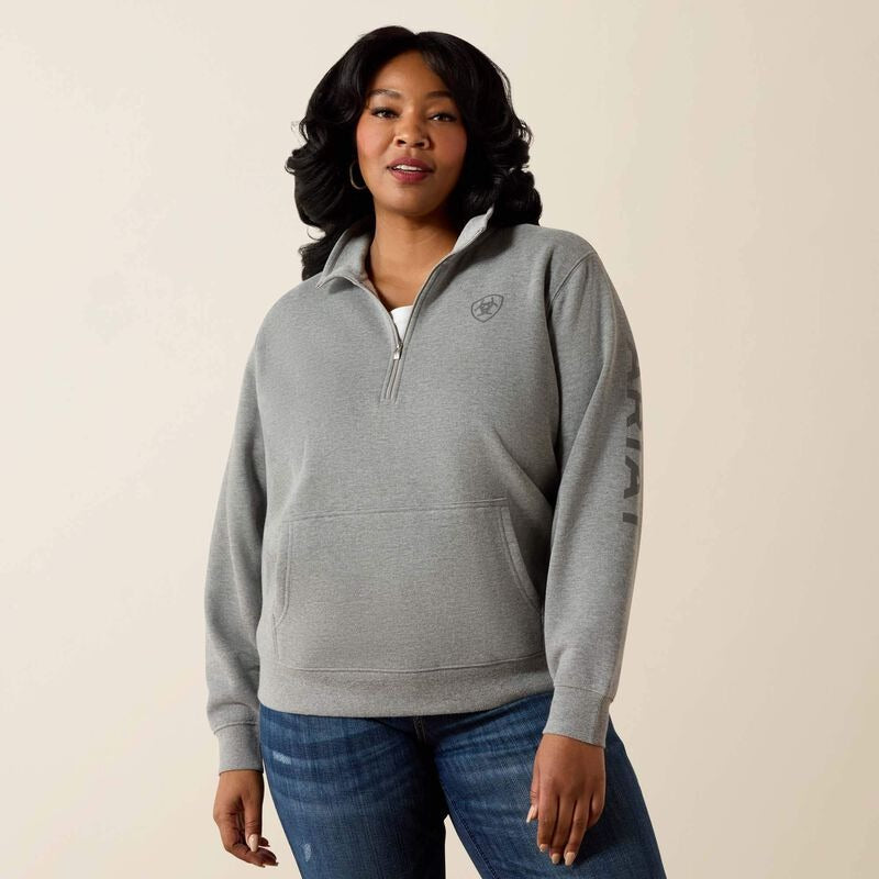 WMS Logo 1/2 Zip Sweatshirt