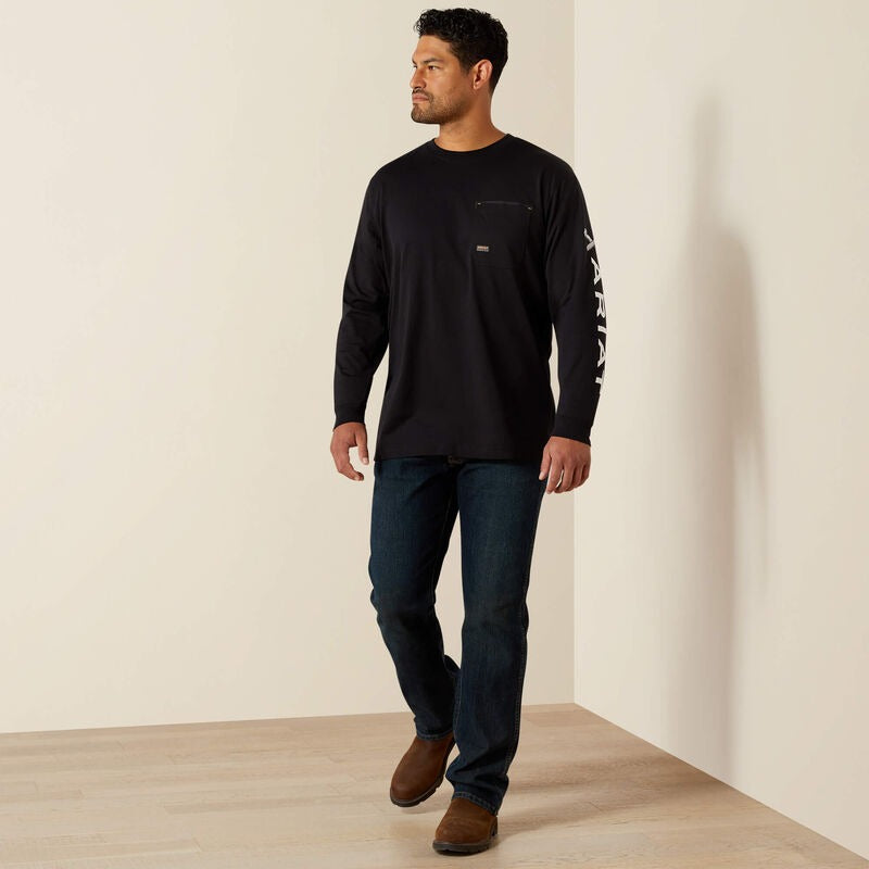 MNS Rebar Workman Bolt Skull T-Shirt