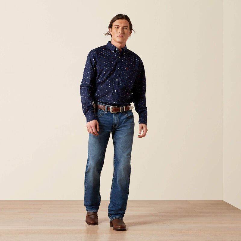 MNS M5 Straight Calico Straight Leg Jean