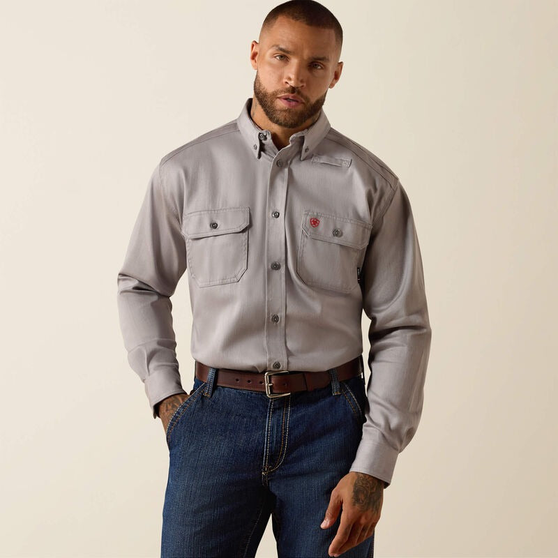 MNS FR Solid Work Shirt