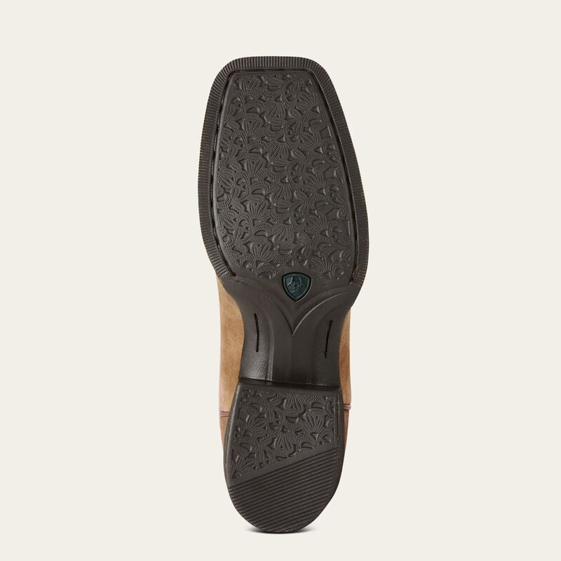 WMS Round Up Remuda Wide Square Toe Western Boot