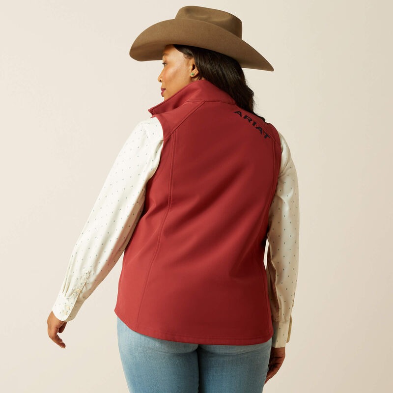 WMS Ariat Logo Softshell Vest