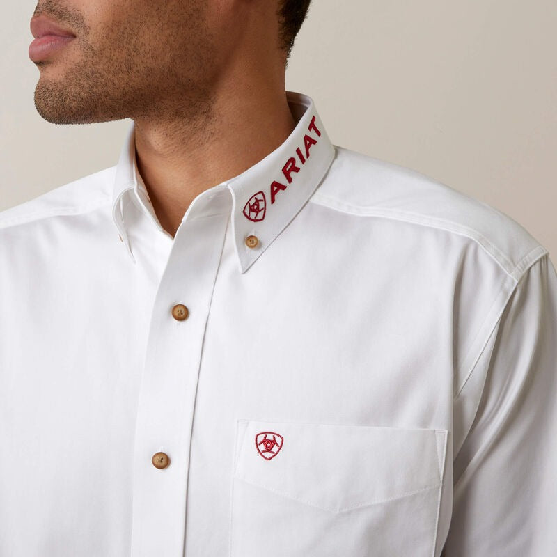 MNS Team Logo Twill Classic Fit Shirt