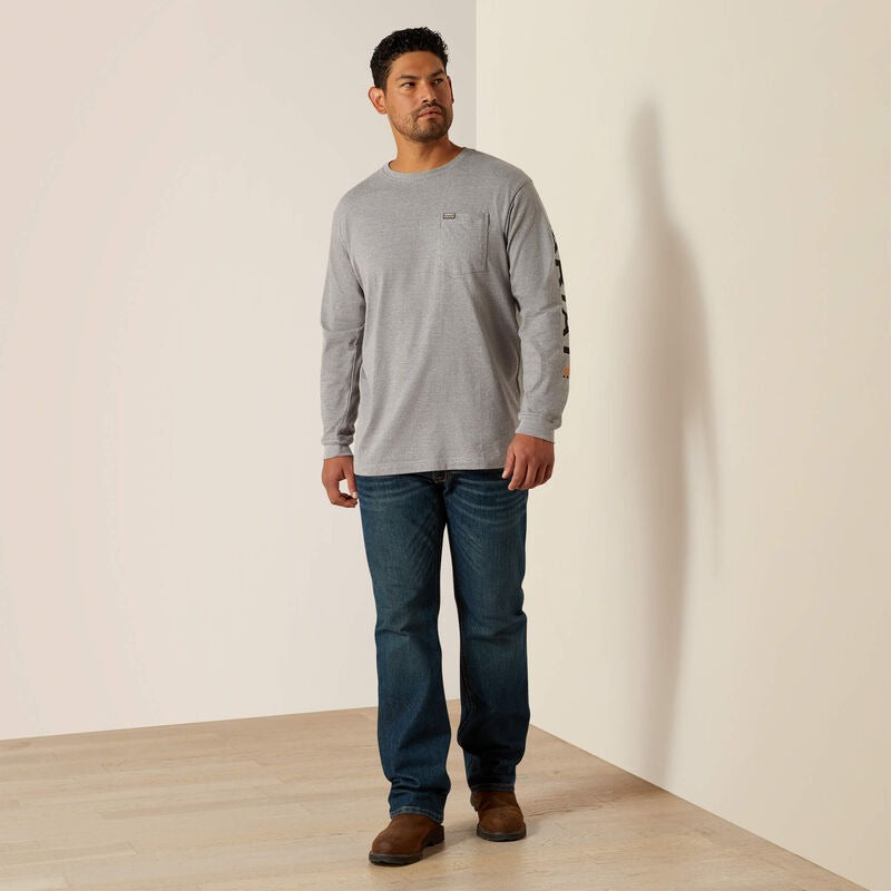 MNS Rebar Cotton Strong Standard Logo Pocket T-Shirt