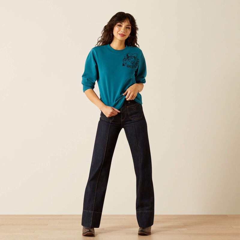 WMS Essential Sendero West is Best Sweatshirt