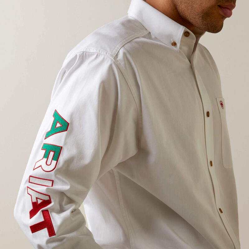 MNS Team Logo Twill Classic Fit Shirt
