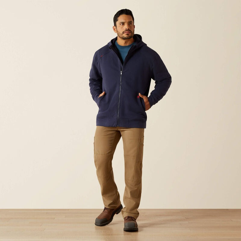 MNS FR DuraStretch Heavyweight Fleece Full Zip Hoodie