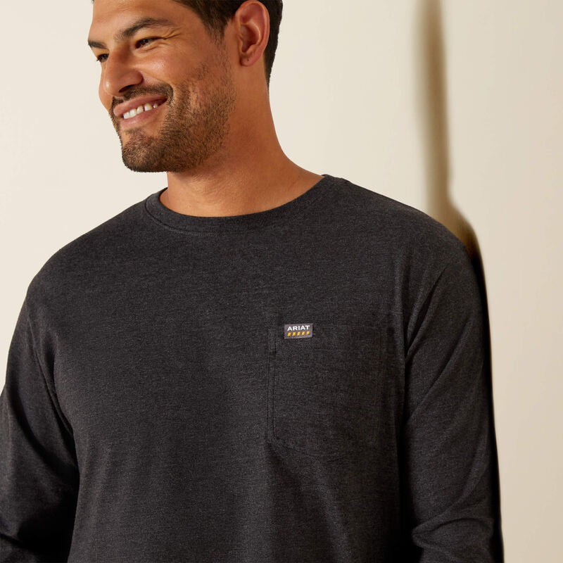 MNS Rebar Cotton Strong Standard Logo Pocket T-Shirt