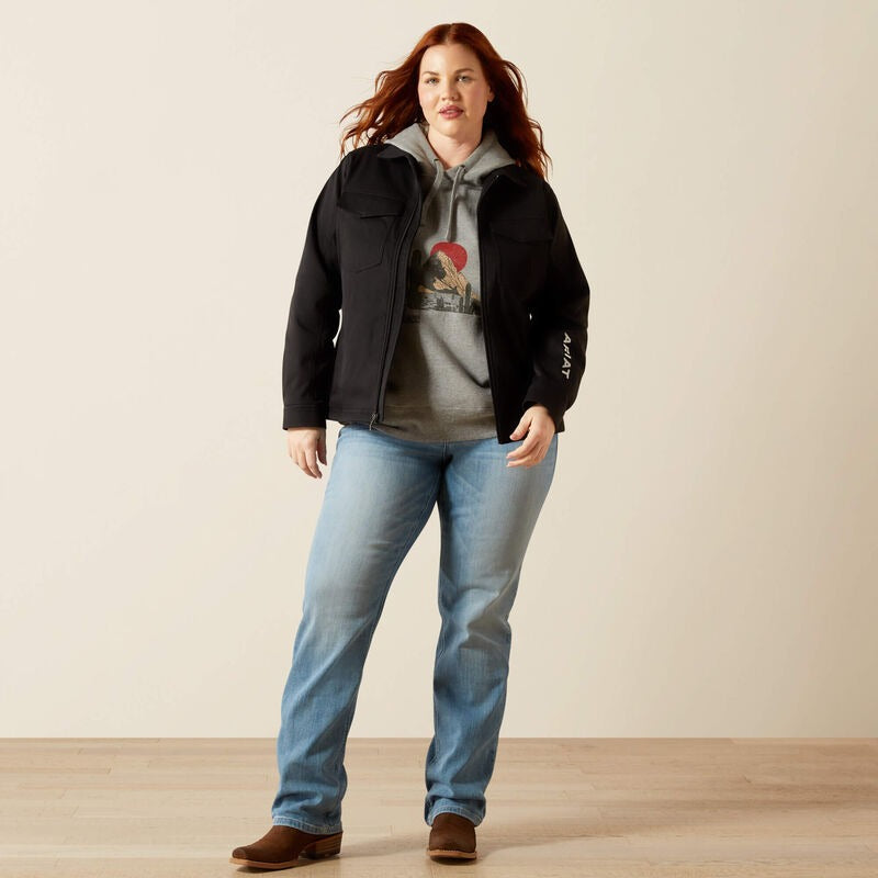 WMS Ariat Logo Softshell Vest