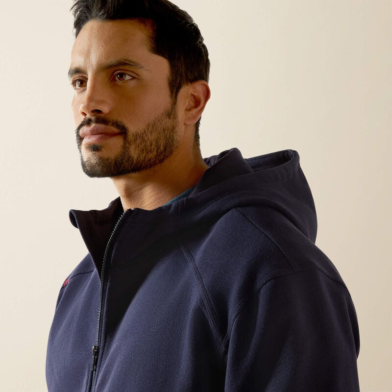 MNS FR DuraStretch Heavyweight Fleece Full Zip Hoodie