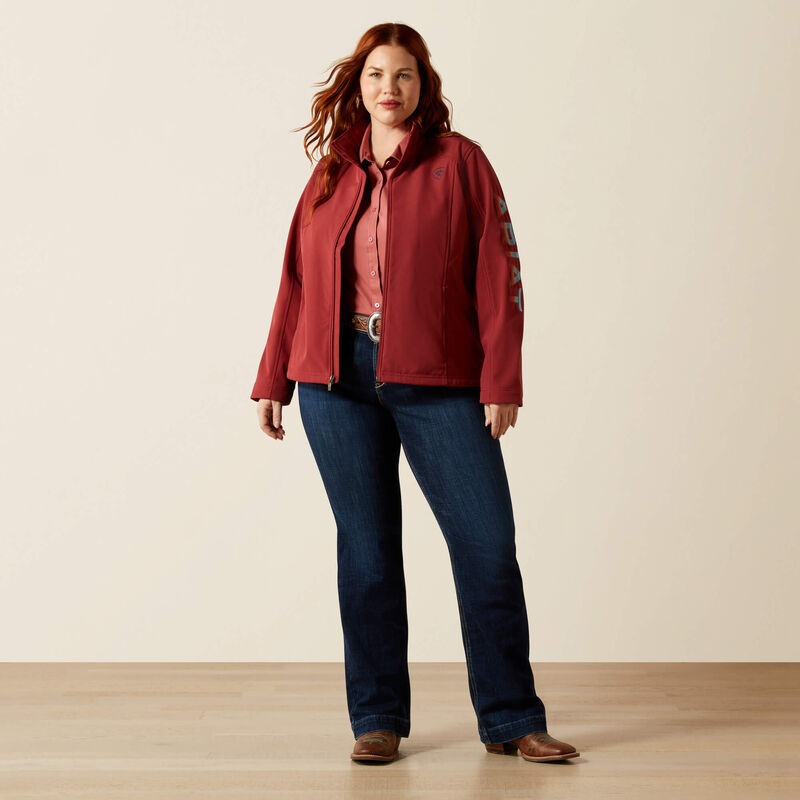 WMS Ariat Logo Softshell Jacket