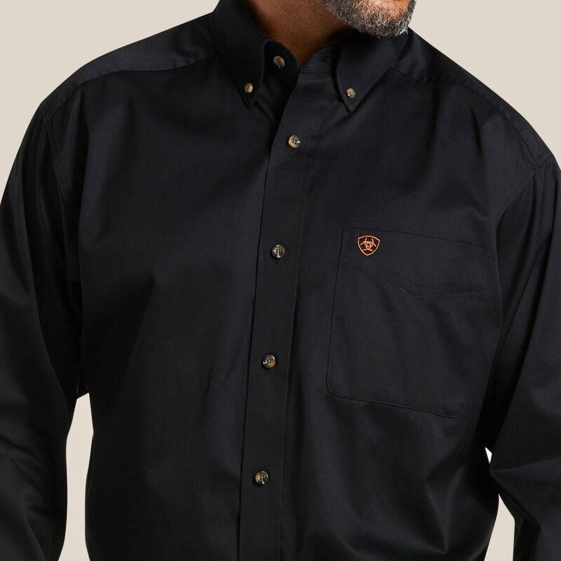 MNS Solid Twill Classic Fit Shirt