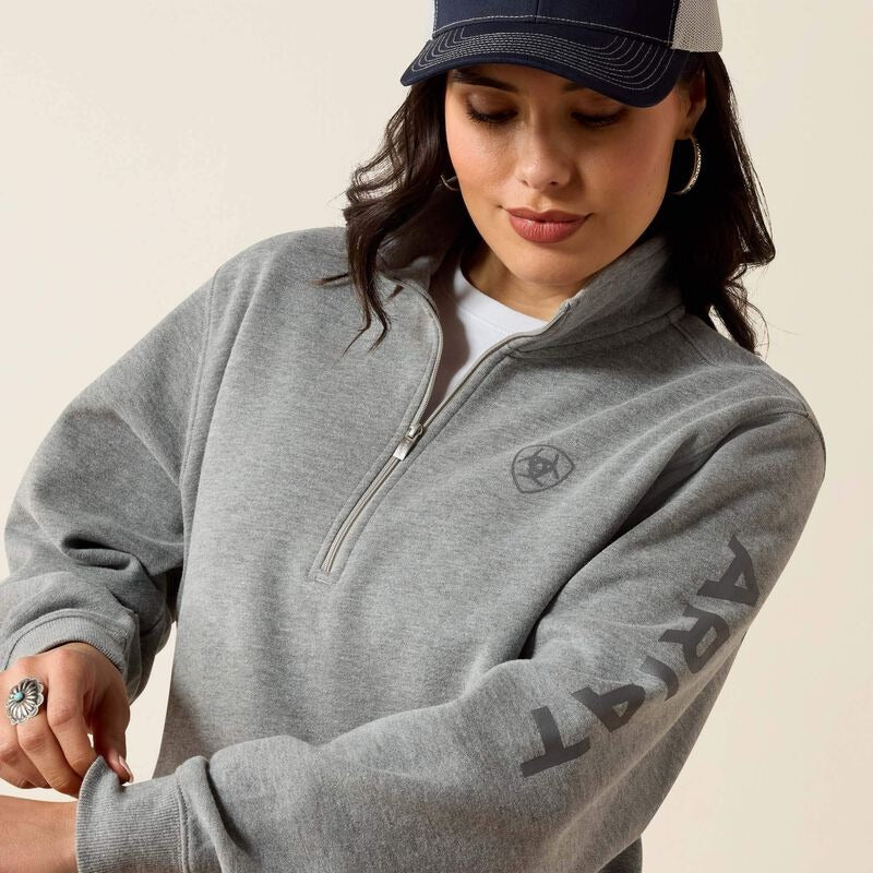 WMS Logo 1/2 Zip Sweatshirt