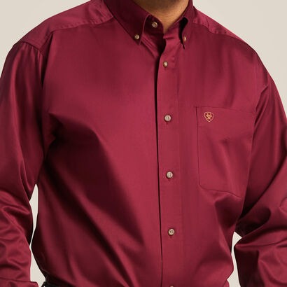 MNS Solid Twill Classic Fit Shirt