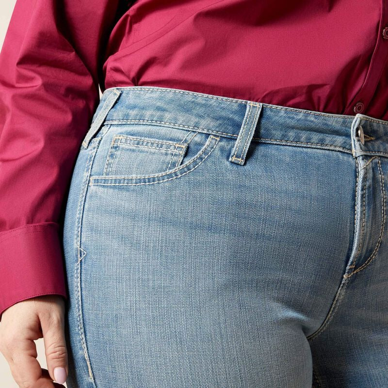 WMS Mid Rise Giovana Leg Slim Trouser Jeans