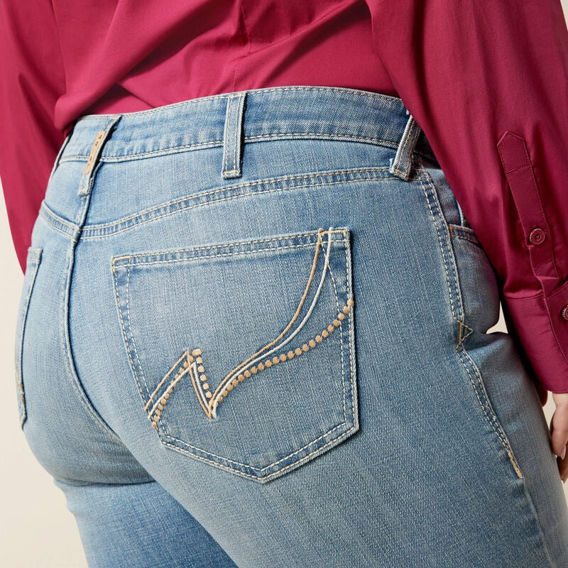 WMS Mid Rise Giovana Leg Slim Trouser Jeans