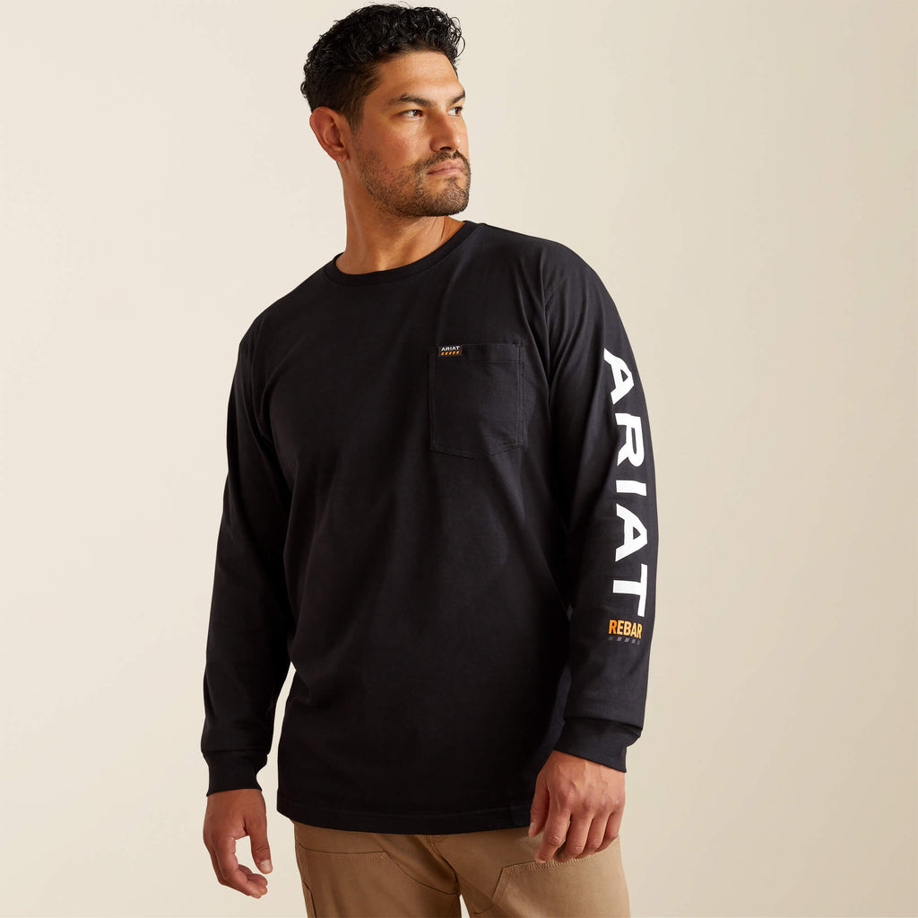 MNS Rebar Cotton Strong Standard Logo Pocket T-Shirt