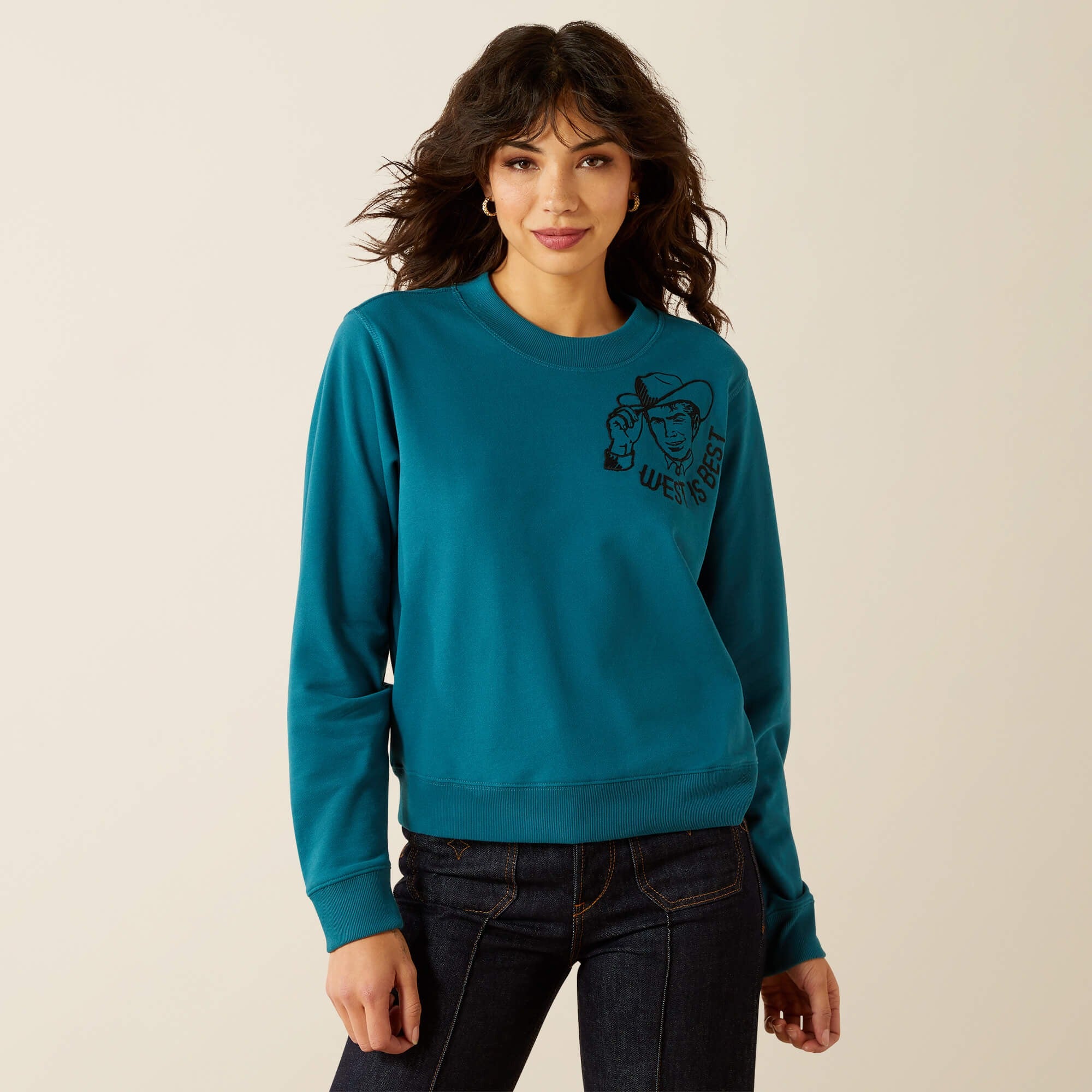 WMS Essential Sendero West is Best Sweatshirt