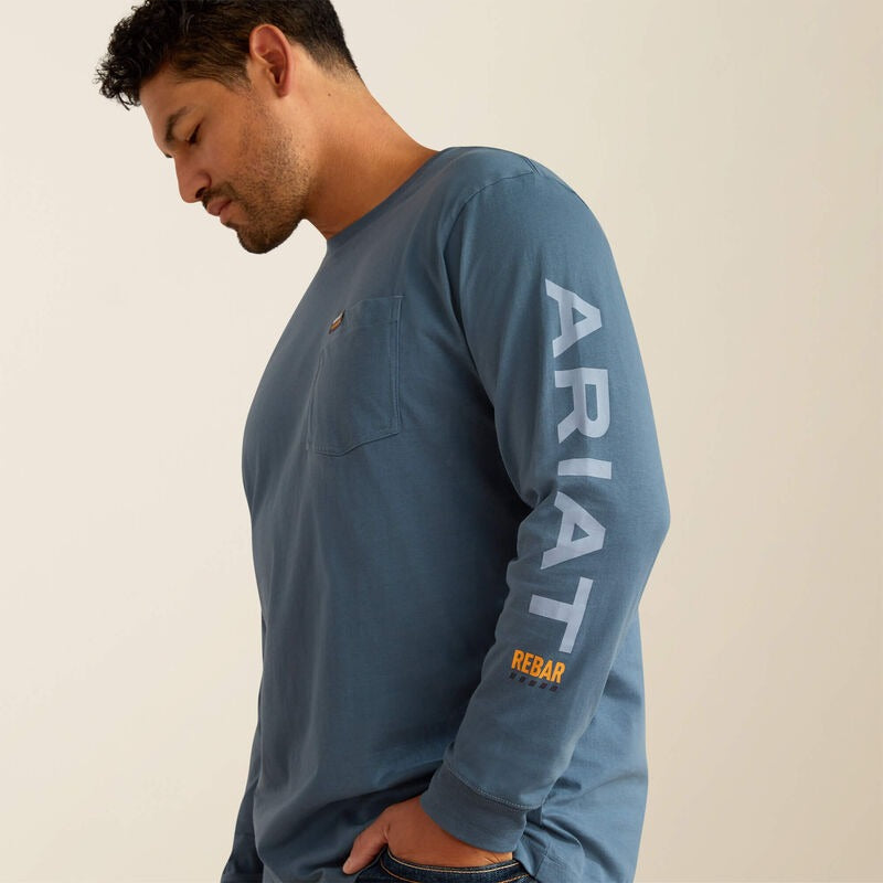 MNS Rebar Cotton Strong Standard Logo Pocket T-Shirt